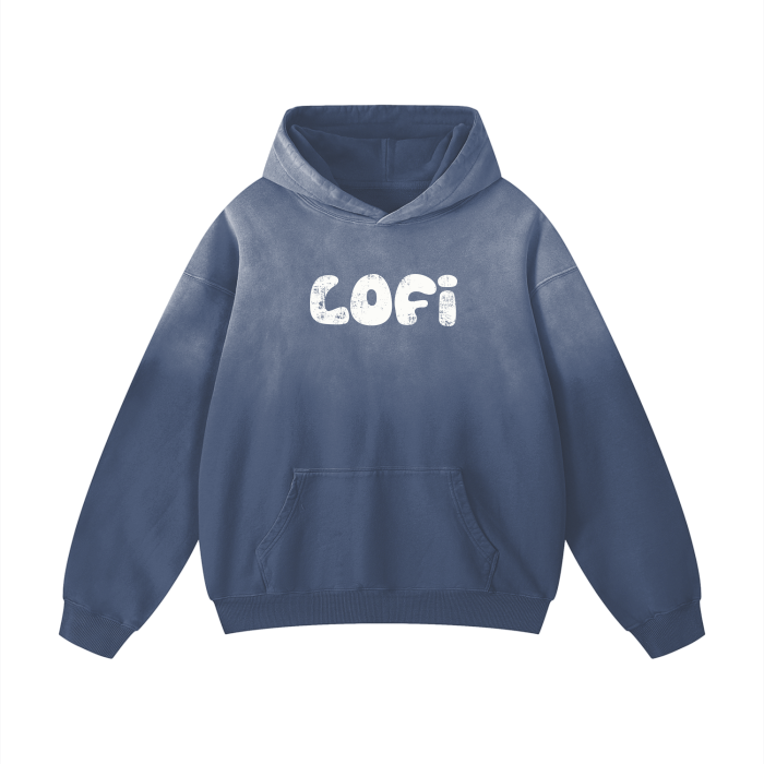 Lofi Flurry Oversized Hoodie