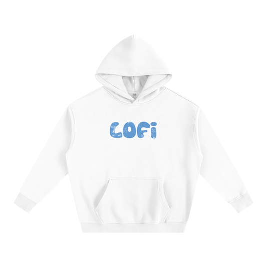 Lofi Flurry Oversized Fleeced Hoodie